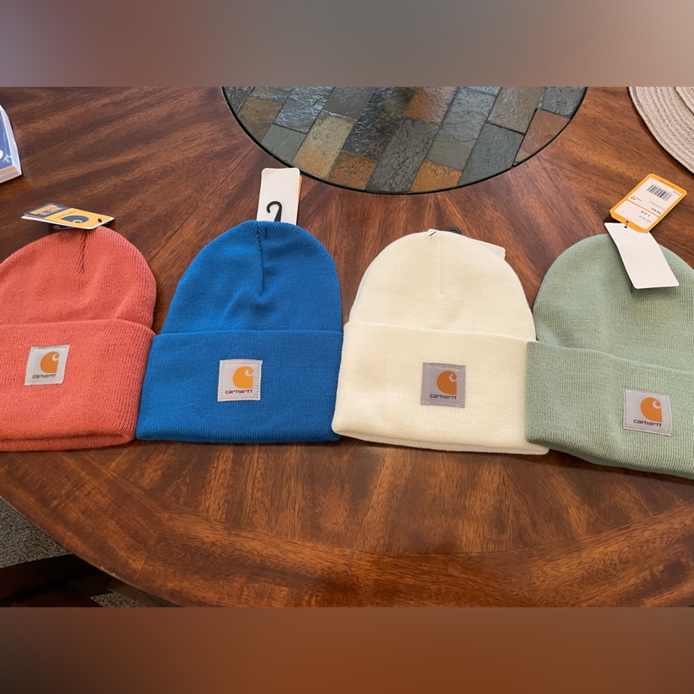 Brand New Carhartt Beanies, Tags Still On. Paid 20 for each. Asking $60 for all